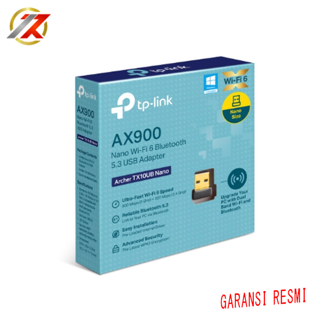 TP-LINK ARCHER TX10UB NANO AX900 Nano Wi-Fi 6 บลูทูธ 5.3 อะแดปเตอร์ USB WIFI