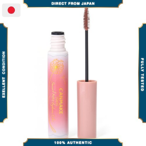 Canmake Smart Mini Eyebrow Color N01 Happy Pink ผลิตภัณฑ์เขียนคิ้วสี แปรงขนาดเล็กพิเศษ กันน้ำ ล้างอ