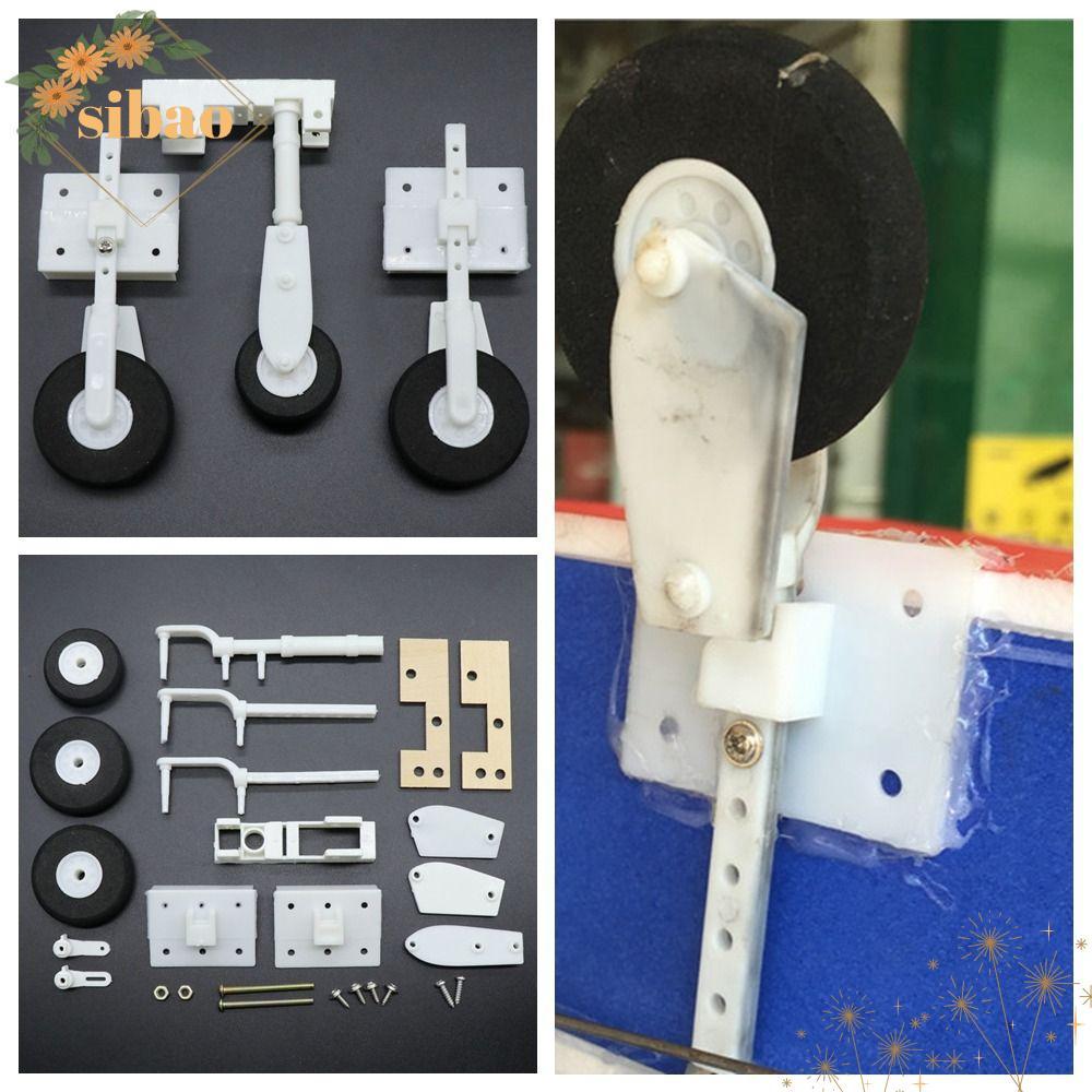 SIBAO SU27 ชุดประกอบ, DIY น้ําหนักเบา RC เครื่องบิน Landing Gear, ของเล่นอุปกรณ์เสริม KT Board เครื่