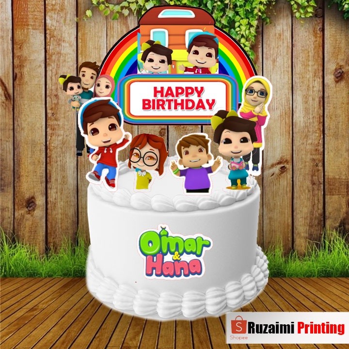 (Muchknow) Omar Hana Cake Topper