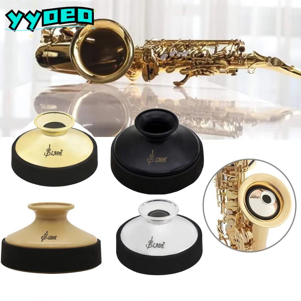 YYOEO ABS Mute Dampener, Light-Weight Beginners Practicing เล่น Alto Saxophone Silencer,คุณภาพสูงรอบ