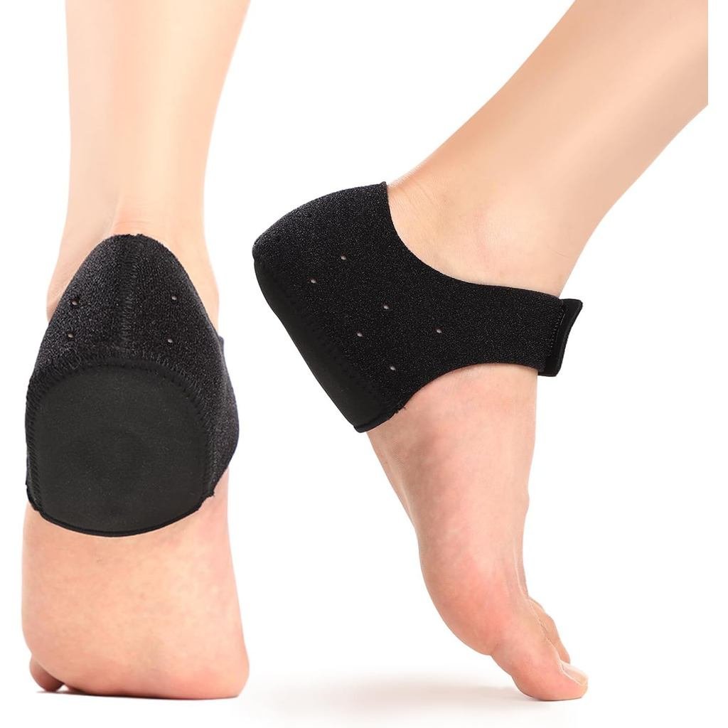 Plantar Fasciitis Heel Cup Protector - Gel Cushion Pad for Women & Men | Relieve Heel Spurs, Achille
