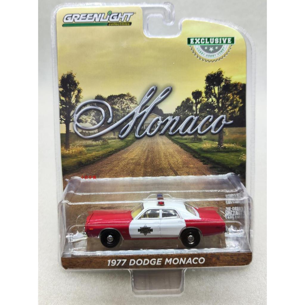 GreenLight GreenLight 1: 64 1977 Dodge Monaco Dodge Monaco รถตํารวจ 30203