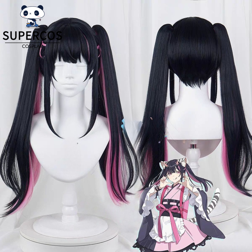คอสมิคเจ้าหญิง คายะ! Komazawa Noi คอสเพลย์วิกผม Twintails ผมสังเคราะห์