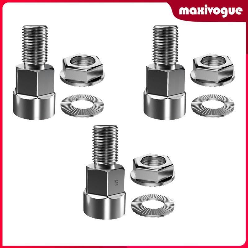 [Maxivogue] Bike Trailer Screw Bike Axle Adapter Screws Bike Trailer Connector Axle Extension Adapte