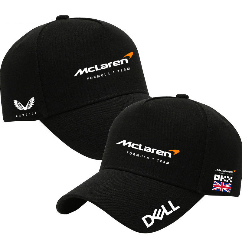 2025ย้อนยุคหมวกเบสบอล  McLaren hat, Norris, F1 outdoor baseball cap, travel mounneering sun hat