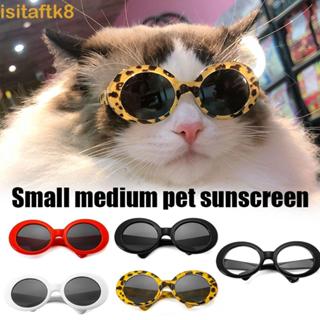 ISITAFTK แมวแว่นตา Cool Vintage สัตว์เลี้ยงแว่นตาสัตว์เลี้ยง…