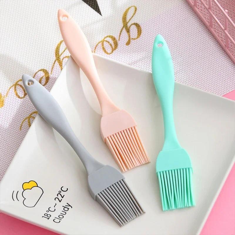 Food Grade Silicone Oil Brush BBQ Barbecue Brush Kitchen Pancake Brush Oil Brush Sauce Brush Kitchen