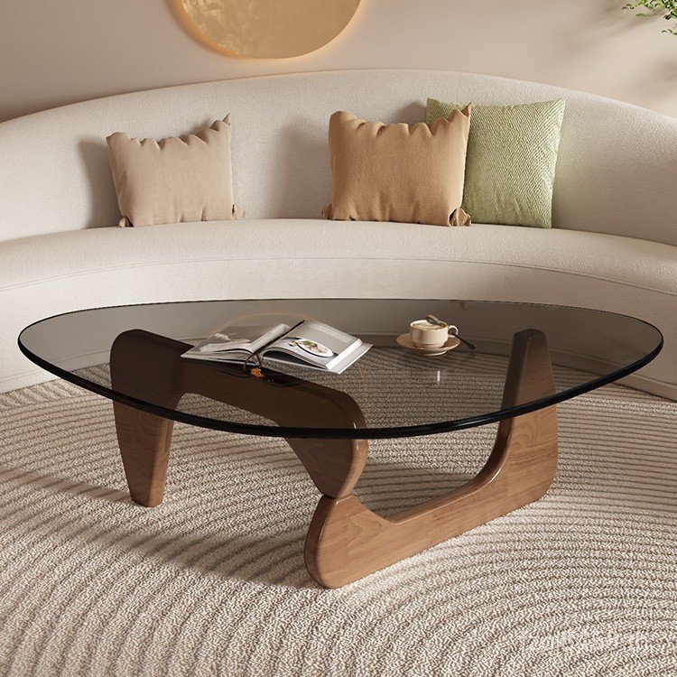 Simple Table Mesh Glass Coffee Table 3UUV
