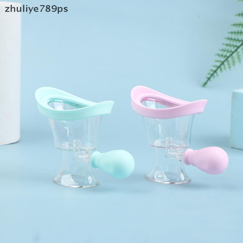 Zhuliye789ps] ซิลิโคนล้างตาถ้วยทําความสะอาดตาฟลัชล้างถ้วยอาบน้ําล้างตาถ้วยใหม่