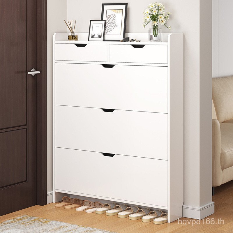 Small Small Small Apartment Shelf ตู้รองเท้า Dumping Bucket Entry Modern Household Hot Shoe ตู้รองเท