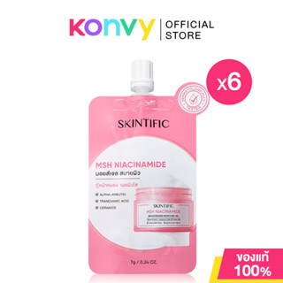 SKINTIFIC MSH Niacinamide Brightening Moisture Gel [7g x 6pc…