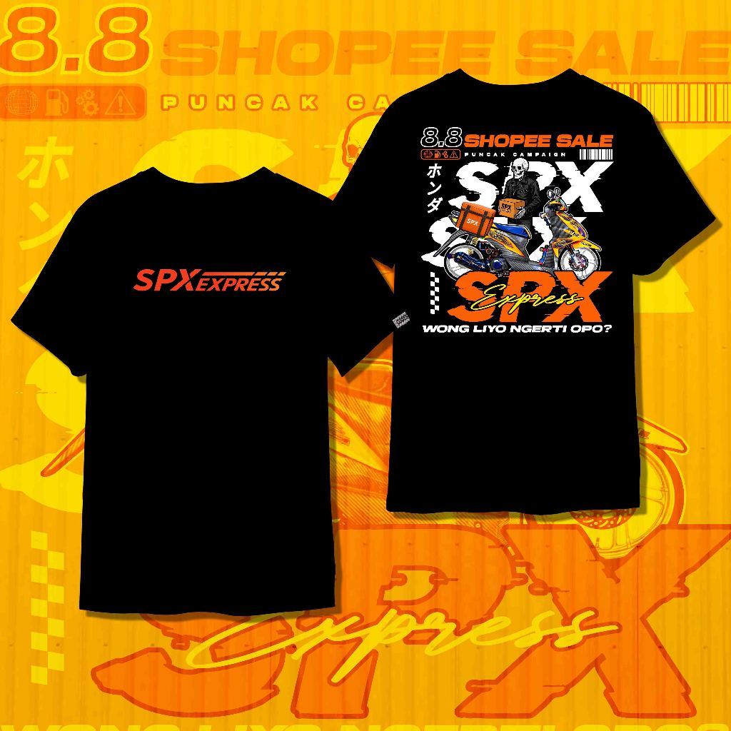 SPX 8.8 Express T-Shirt Courier Shirt Expedition Package