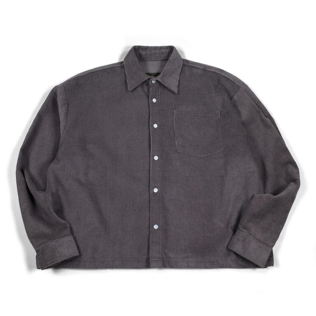 KEMEJA 02 - เสื้อเชิ้ตตัวยาว / เสื้อ Gyzelle Taupe Thanksinsomnia