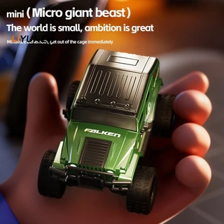 1/64โลหะผสมRC off-roadรถMiniของเล่นรีโมทคอนโทรล1/64ขนาดเล็กBigfootรุ่นยานพาหนะเดสก์ท็อปของเล่นรถเด็กของขวัญ