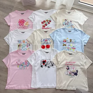 mexocute♡ (อก36-40"ยาว21") Summer Lover เสื้อเบบี้ที ผ้านุ่มพรีเมี่ยม