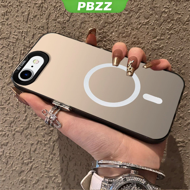 PBZZ FOR เคส สําหรับปลอก iphone 7 plus iphone 8 plus iphone se 2 2020 ipnone se3 2022 เคสโทรศัพท์ เคสแข็ง TPU กันกระแทก ดีไซน์ใหม่ ความงาม ดึงดูดแม่เหล็กไร้สาย CYBSWX01