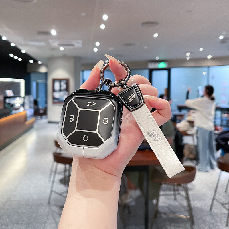 เหมาะสําหรับ 2025 2026 JETOUR T2 Key Case CHERY JETOUR t2 Gradient Traveler PRO เคสโลหะ