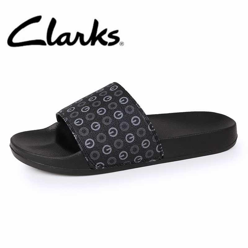 Clarks รองเท้าผู้ชาย Clarks รองเท้าผู้ชาย Clarks รองเท้าแตะบุรุษสุภาพสตรีรองเท้ารองเท้าแบน Clarks รอ
