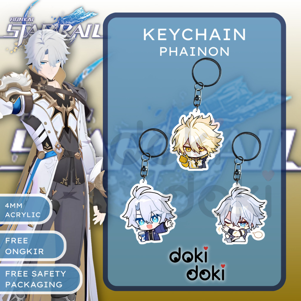 พวงกุญแจ Gantungan Kunci PHAN HONKAI STAR RAIL