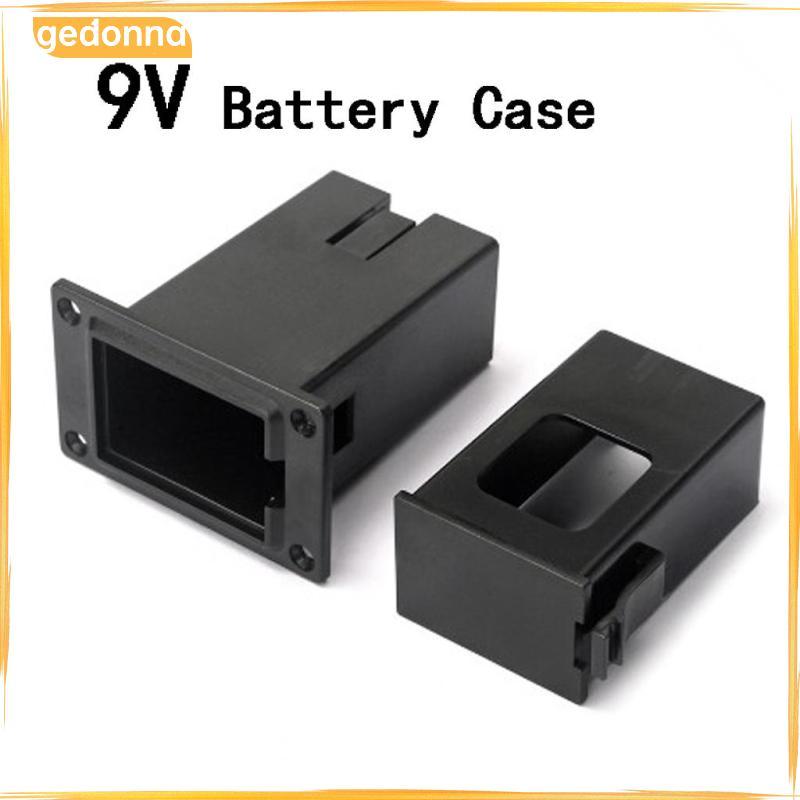 [gedonna] 9V Battery Box Holder, Case Cover Case 9V Battery For Guitar 56.5x50x31mm