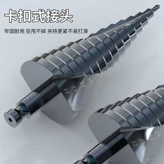 ขั้นตอนเจาะ Bit 4241 HSS เกลียวขลุ่ยเจดีย์เจาะสําหรับโลหะสแตนเลสไม้พลาสติกเจาะรู FGH-GJ