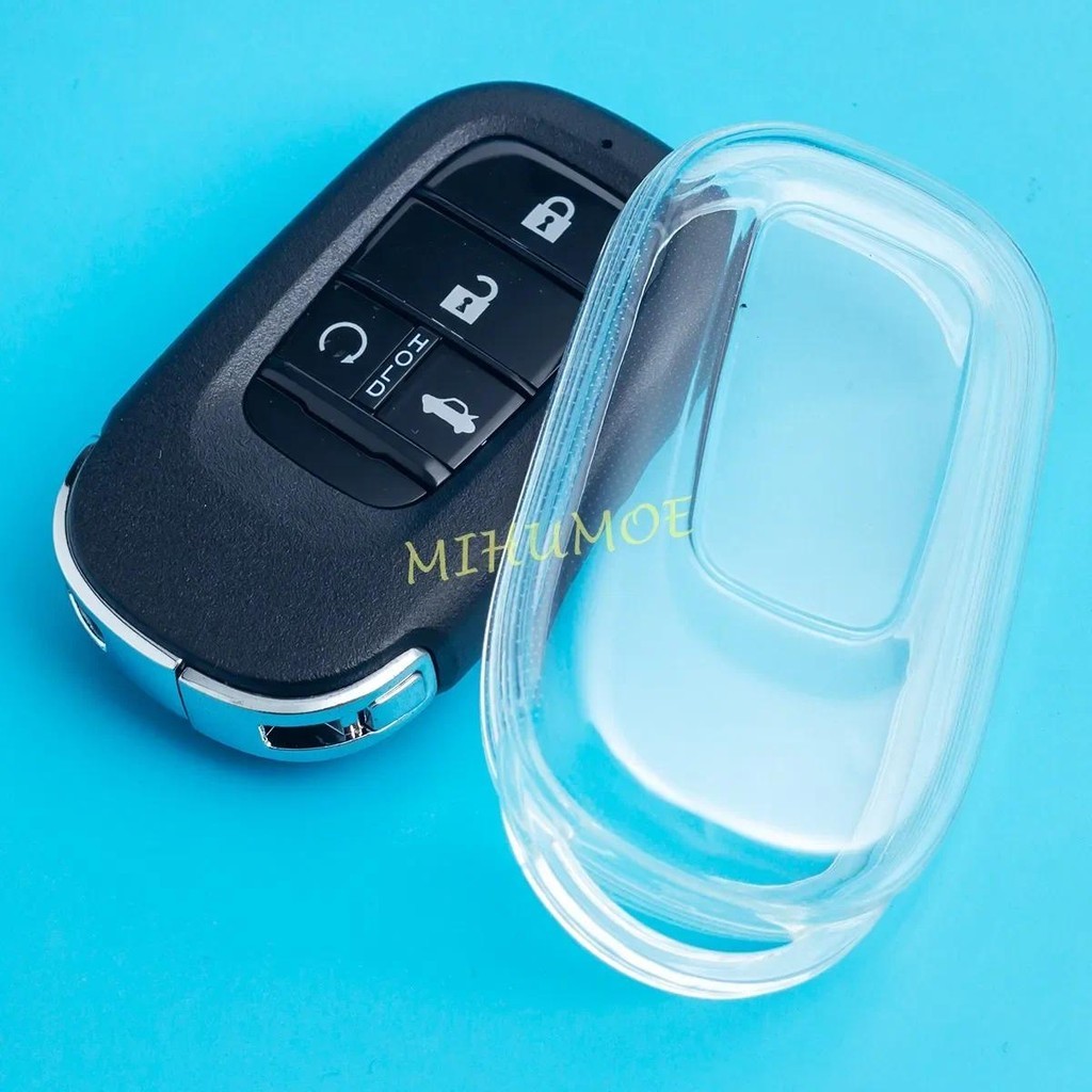 สําหรับ 2022-2025 Honda Civic Accord CR-V CRV HR-V HRV ZRV Pilot Vezel โปร่งใส Clear กุญแจรถ Fob ฝาค
