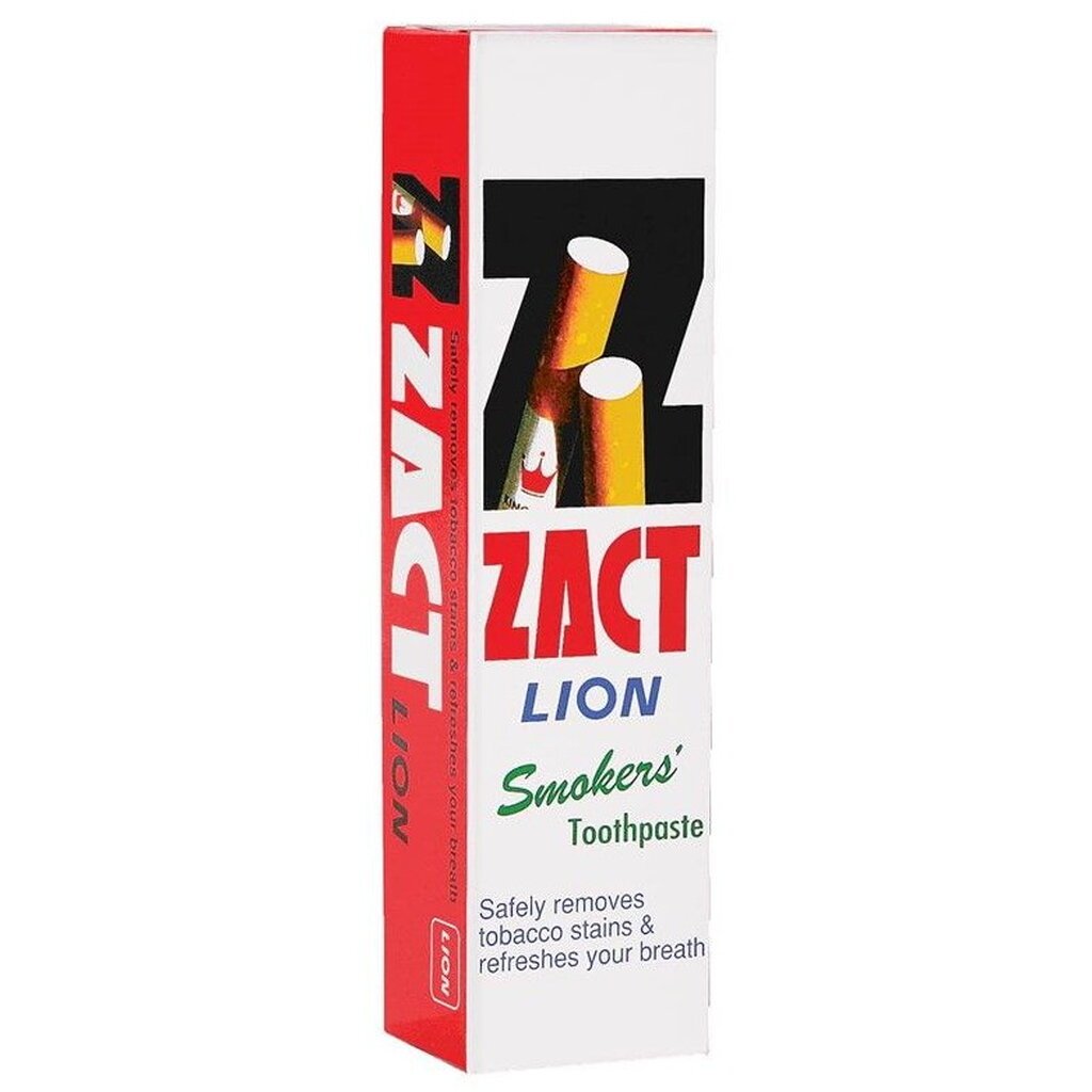 แซคท์ ยาสีฟัน สำหรับผู้สูบบุหรี่ รุ่นสีแดง 160 ก. ZACT Toothpaste for Smokers 160 g.