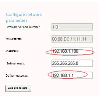 โมดูล IO N6442 สําหรับ Modbus TCP