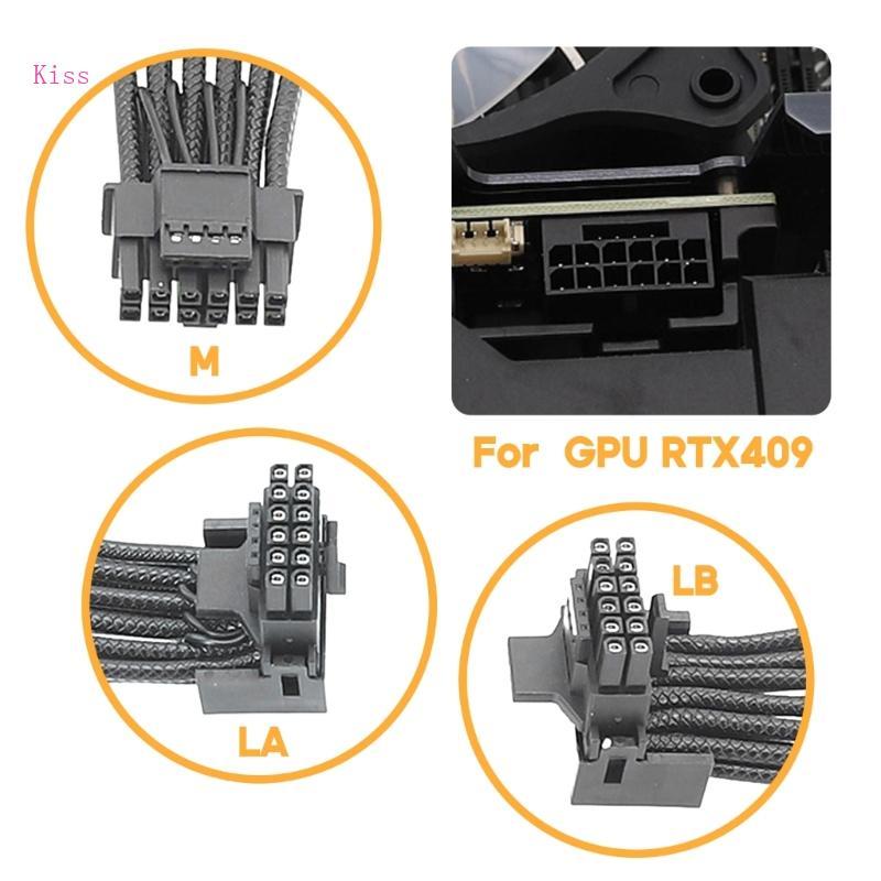 Kiss RTX4090 RTX4080 12VHPWR 16P 12+4 ถึง 4x8-pin Splitter 12VHPWR ถึง 4x8pin 3x8Pin 2