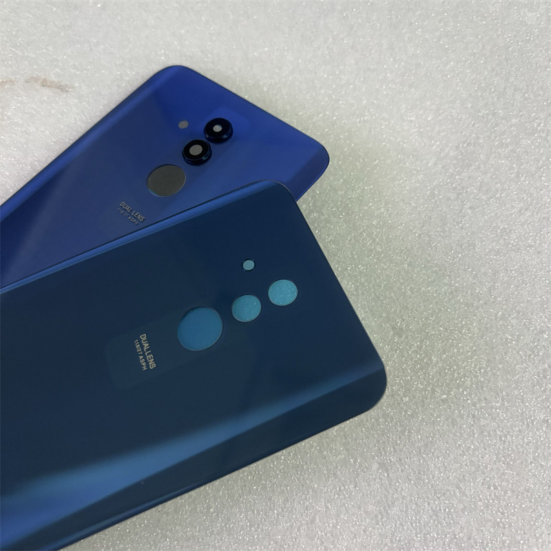 สําหรับ Huawei Mate 20 Lite ฝาหลังแบตเตอรี่ด้านหลังประตู 3D แผงกระจก