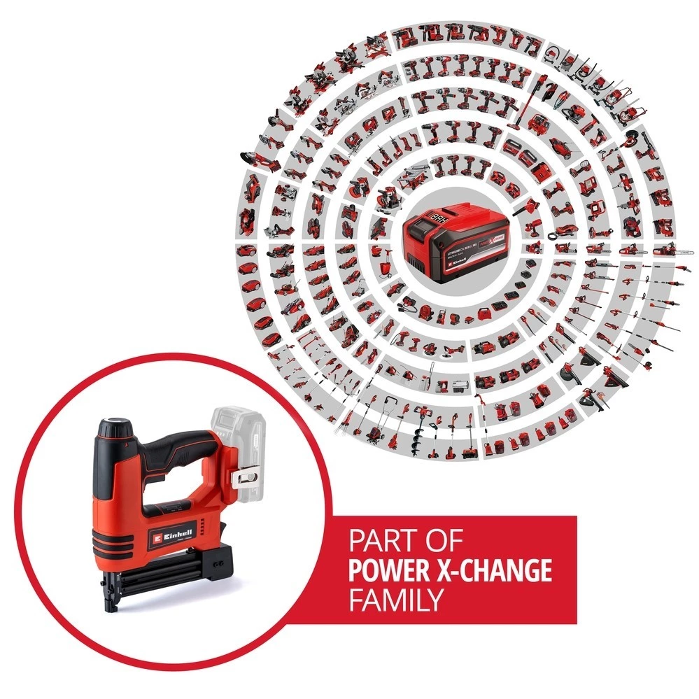 EINHELL ปืนยิงตะปู ไร้สาย TE-CN 18 Li เฉพาะเครื่อง A4257793 เครื่องเย็บกระดาษ ปืนยิงตะปู ปืนยิงแม็ก thumbnail 3