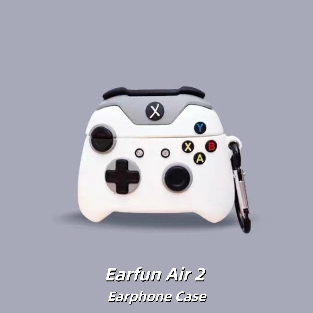 Trend FrontFor Earfun Air 2 Case Casing Soft Silicone Headphone Case Trend Cartoon Series