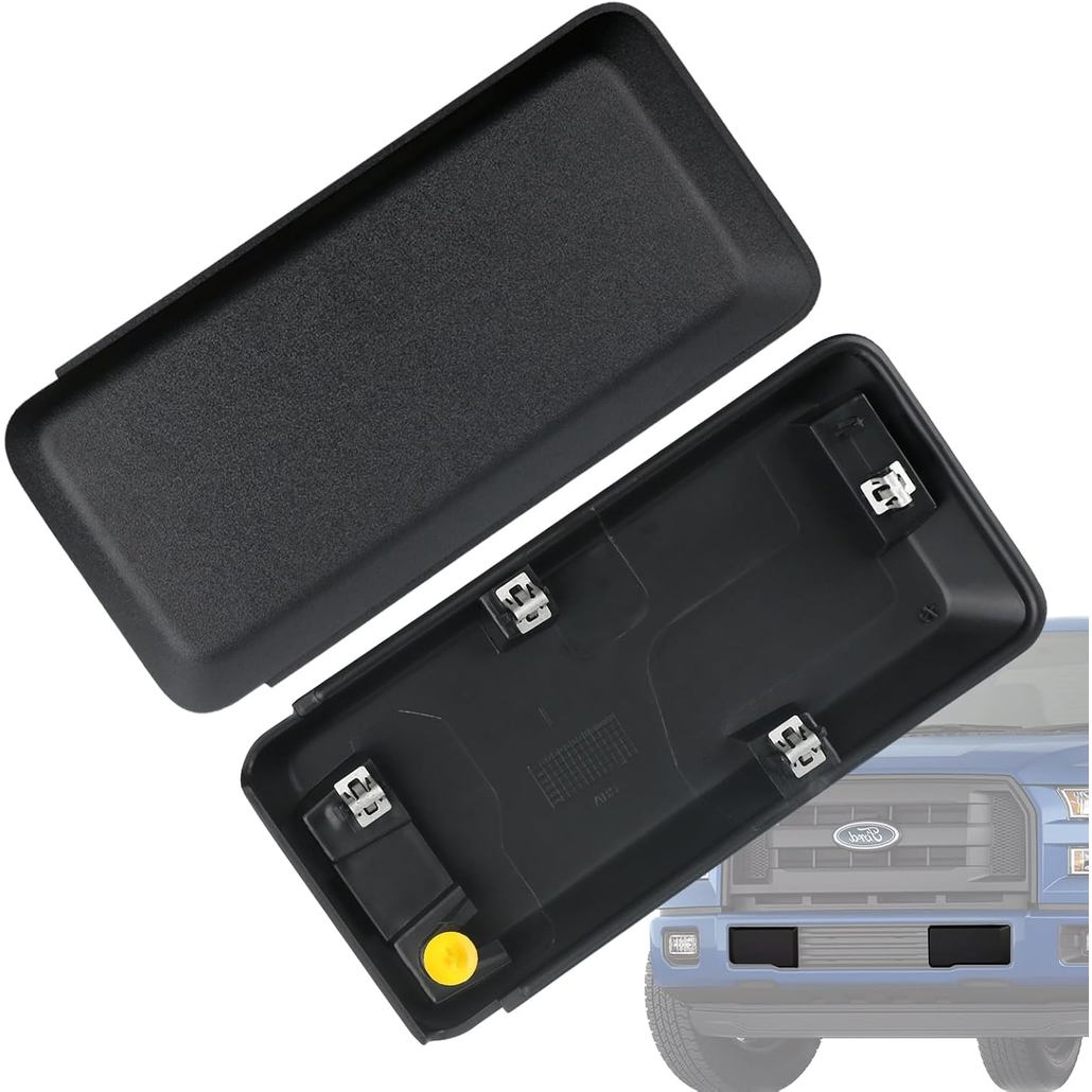 TWPONLY 1 คู่ฝาครอบกันชนหน้า Lower Grille Trim,ใช้งานร่วมกับ 2018-2020 F150 รถกระบะอะไหล่รถบรรทุกแทน