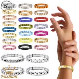 สร้อยข้อมือสแตนเลสอิตาเลียนพร้อม charm เหมาะสำหรับงานทำมือเอ…