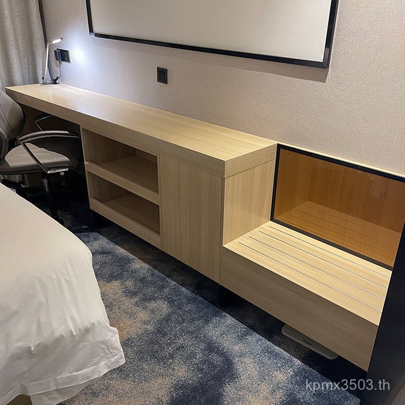 โต๊ะคอมพิวเตอร์ B & B ชั้นวางกระเป๋าเดินทาง โรงแรมห้องพักตู้ต่ําสูง ชุดทีวี g เช่า House Apartment H