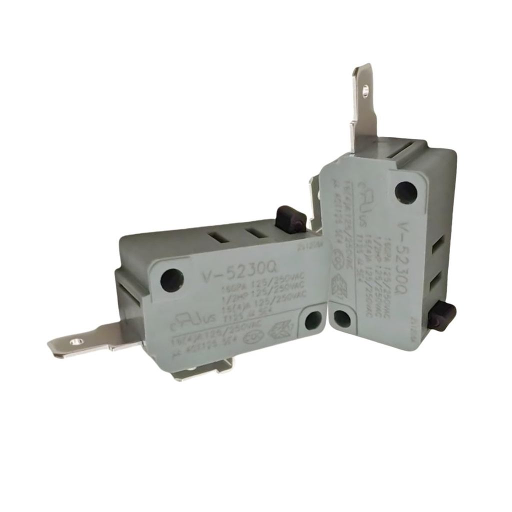 V-5230Q สวิตช์ไมโครเวฟ (เปิดปกติ) เหมาะสําหรับ GE Samsung Frigidaire Sharp สวิตช์ประตู-แทนที่ GSM-V1