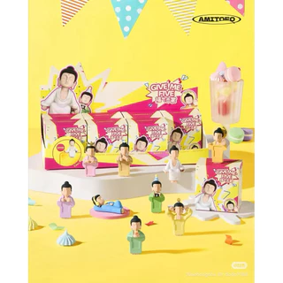 พร้อมส่ง แบบสุ่ม Amitofo Give Me Five หลวงเจ๊ ที่เกาะโทรศัพท์ ของแท้ By Amitofo