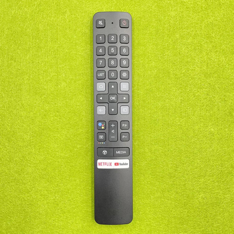 รีโมทคอนโทรลบลูทูธของแท้ RC901V FMR1 สําหรับ TCL 4K LED TV