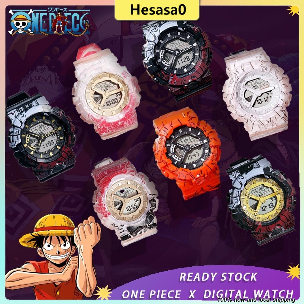 G One Piece Dragon Watch LED Digital Sports Watch ผู้ชายผู้หญิงเด็กนาฬิกา Unisex