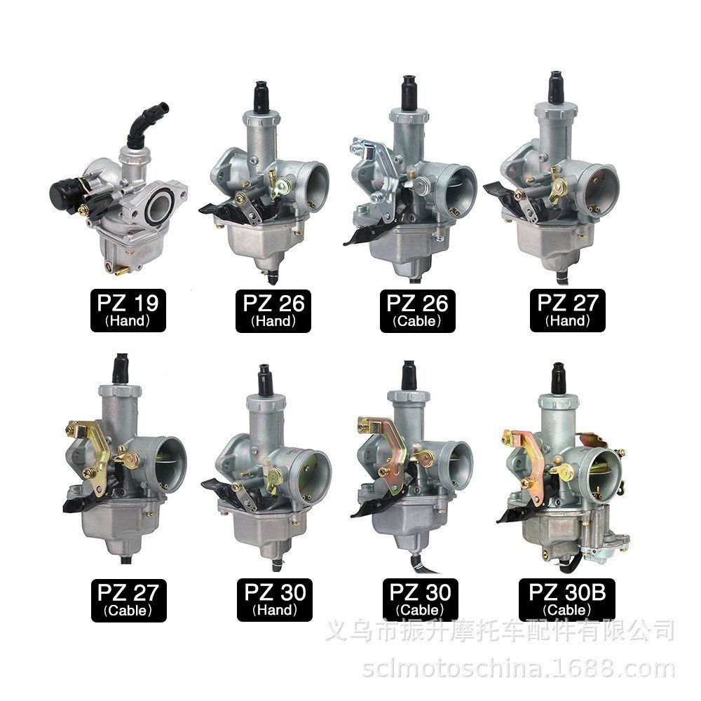 按摩托车油器PZ19 PZ26 PZ27 PZ30 CRF ATV Dirt Bike คาร์บูเรเตอร์