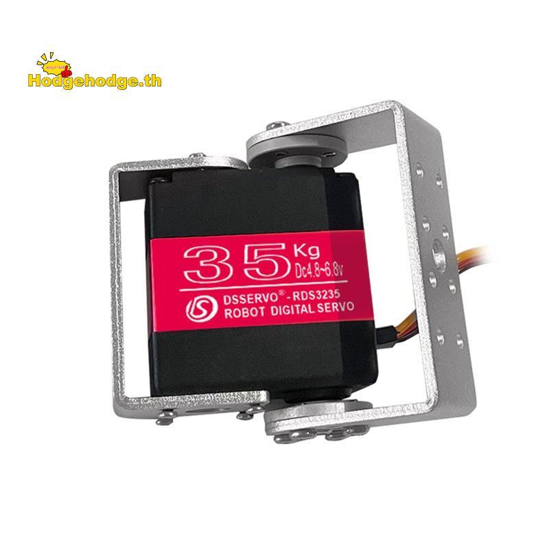 [Hodgeehodge] Dual- Robot Servo 35kg RDS3235 โลหะ Digital Servo แขนหุ่นยนต์แรงบิดสูงสําหรับอุปกรณ์เส