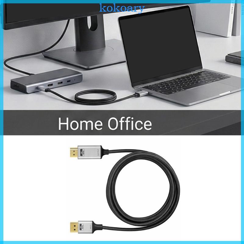 To HDTV Converter Cable 8K@60Hz For Monitor Video Transmission