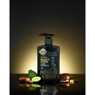 TROS Pro Shower Gel ทรอส โปร ชาวเวอร์เจล [หัวปั๊ม - 450 ml.] [1 ขวด] เจลอาบน้ำ สำหรับผู้ชาย
