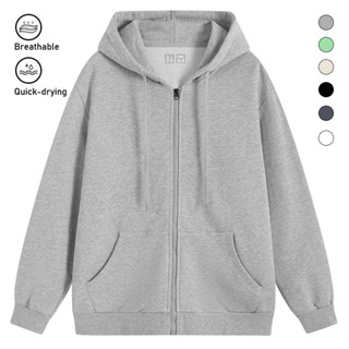 Ready Stock！M-4XL UNIQLO ไซส์ใหญ่ แฟชั่น ผู้หญิง แขนยาว เสื้…