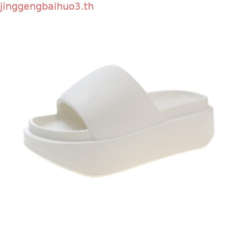 La mode รองเท้าแตะ วัสดุ EVA ลำลองสำหรับผู้หญิง พื้นรองเท้าหนามาก 2023NEW B90H2L4 34Z230825