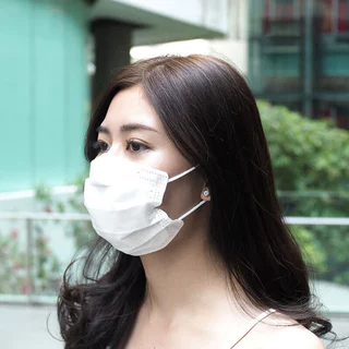 IRIS OHYAMA Disposable Face Mask [60pcs] ไอริส โอยามะ หน้ากากอนามัย (White Kids,S,M /Black S,M)