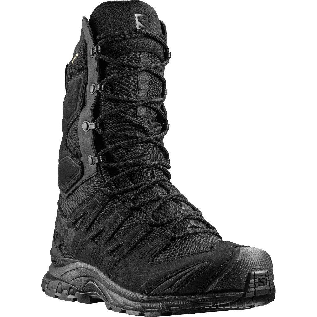 07WB SALOMON XA Force 8 EN GTX รองเท้าสีดํา (สําหรับใช้ปีนเขาและยุทธวิธี)