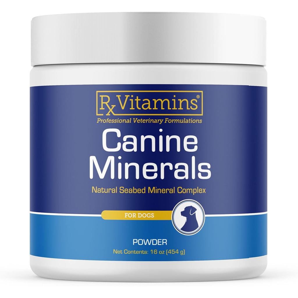 Rx Vitamins Canine Minerals - Essential Minerals for s - Calcium, , Iron , และข้อต่อสําหรับ K9, Immu