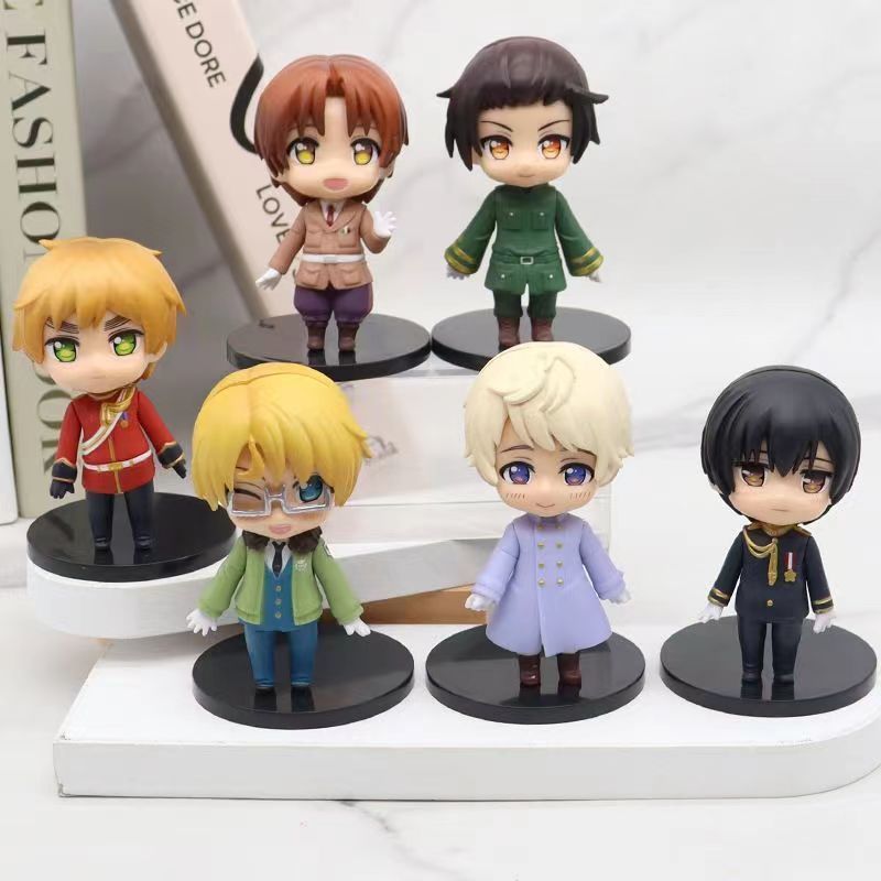 【พร้อมส่ง】hetalia ตุ๊กตา figure cosplay doll merch Arthur Kirkland Alfred F Jones Wang Yao ของขวัญ